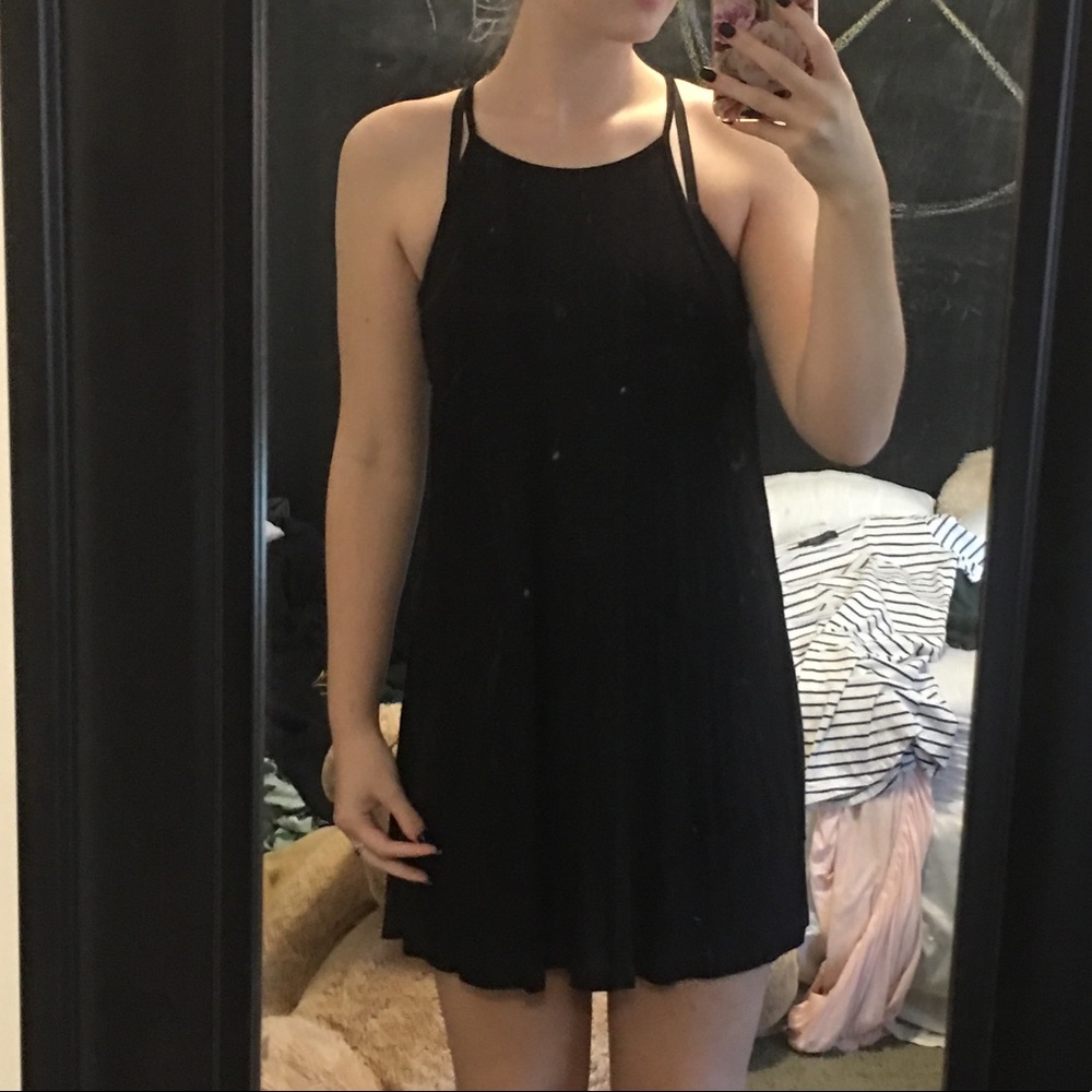 black dress